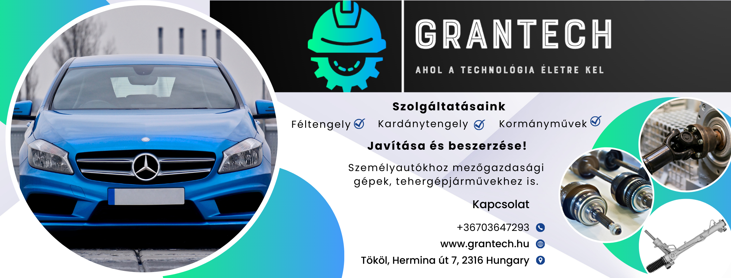 Grantech Aut&oacute;szerviz